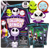 Imaginings 3 The Nightmare Before Christmas Lollipop Rings, Individually Wrapped Decorated Suckers, Halloween 2024 Candy, 18 Count