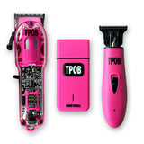 TPOB Slime 2 Professional Hair Clippers Collection (Candy Set) Includes Clipper/Trimmer/Foil Shaver & 4 Black Guide Combs…