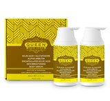 QUEEN NATURAL NEW YORK QUEEN KOJIC PLUS |Triple Booster Skin Brightening Body Lotion-Kojic Acid, Alpha Arbutin, Ginseng Extract, Nicacinamide(B3) (Pack of 2)