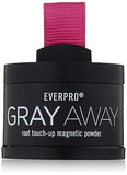 Everpro Gray Away Root - Polvo de retoque de raíz, color marrón claro, 1.25 onzas (4 ml) (paquete de 2)