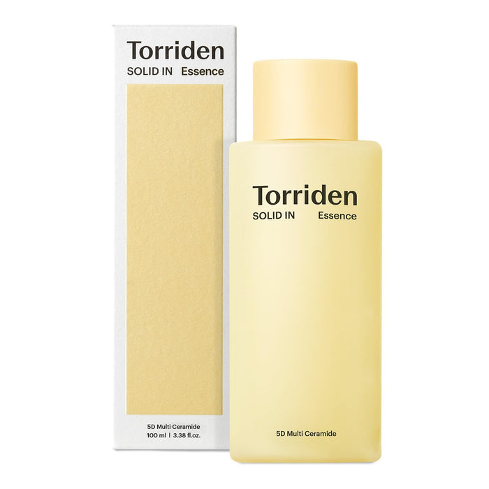 Torriden SOLID-IN Ceramide Essence 100 ml / 3.38 fl. oz., Facial Essence Serum that Deeply Hydrates, Moisturizes, and Protects with 5 Types of Ceramides and Panthenol for Dry and Sensitive skin