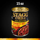 STAGG Dynamite Chili with Beans, 15 Ounce (Pack of 12)