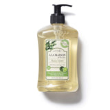 A LA MAISON Liquid Soap, Lime, Lemon, Peach - Uses: Hand and Body, Triple Milled, Essential Oils, Biodegradable, Plant Based, Vegan, Cruelty-Free, Alcohol & Paraben Free (16.9 oz, 3 Pack)