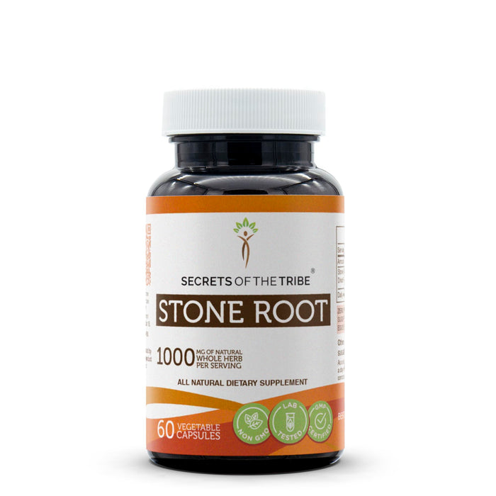 Stone Root (Collinsonia canadensis) - 60 Capsules | Responsibly Sourced, Non-GMO Herbal Supplement