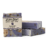 Indigo Wild Zum Bar Goat's Milk Soap - Mother's Day Gift - Lavender - 3 oz - 3 Pack