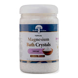 Health and Wisdom Magnesium Bath Crystals - Magnesium Flakes for Bath, Magnesium Chloride Flakes, Magnesium Bath Flakes, Magnesium Bath Soak, Magnesium Soak, Magnesium Chloride Bath Flakes - 28 Ounces