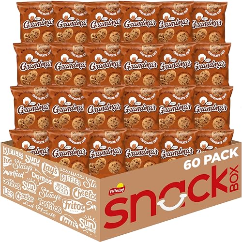 Grandma's Cookies, Mini Chocolate Chip, 2 Ounce (Pack of 60)