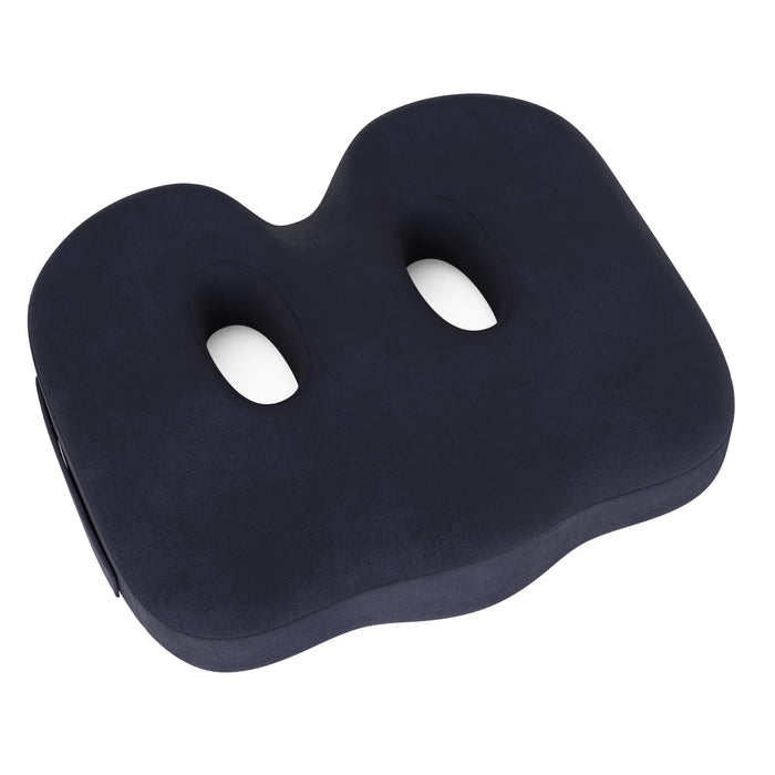 Sit Bone Memory Foam Cushion | Pressure Relief Pad for Hamstring and Ischial Tuberosities | Comfort in Desk Chair or Car Seat
