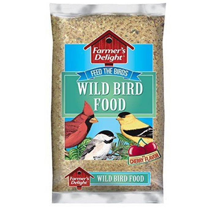 Wagner's 53002 Farmer's Delight Wild Bird Food with Cherry Flavor, 10-Pound Bag