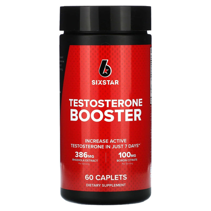 Testosterone Booster for Men Six Star Pro Nutrition Test Booster for Men Extreme Strength + Enhances Training Performance + Scientifically Researched Test Boost Supplement, 60 Pills