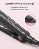 Wavytalk 3/10" Small Flat Iron, Pencil Flat Iron for Short Hair, Pixie Cut and Bangs, Mini Hair Straightener for Edges with Anti-Pinch Design, Tiny Hair Straightener with Floating Plates