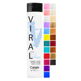 Celeb Luxury Viral Colorwash, Professional Semi-Permanent Hair Color Depositing Shampoo, Pastel Baby Blue