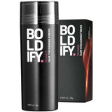 BOLDIFY Hair Fibers (28g) Fill In Fine and Thinning Hair for an Instantly Thicker & Fuller Look - Best Value & Superior Formula -14 Shades for Women & Men - DARK AUBURN