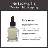 Deborah Lippmann Cuticle Remover Cuticle Softener for Nail Care No Soaking, No Peeling, No Nipping 0.5 Fl Oz