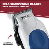 Wahl Clipper USA Color Pro Complete Haircutting Kit with Easy Color Coded Guide Combs - Corded Clipper for Hair Clipping & Grooming Men, Women, & Children - Model 79300-1001M