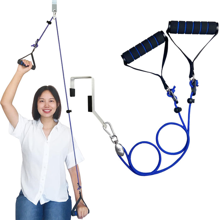 Shoulder Pulley for Physical Therapy, Pulleys for Shoulder Rehab Over Door, Shoulder Pulley Over The Door Physical Therapy, Door Pulleys for Physical Therapy, Arm Pulley, Over The Door Pulleys