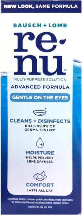 Bausch + Lomb ReNu Multi-Purpose Advanced Formula Solution, 2 Fl.OZ