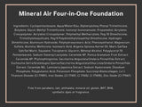 Mineral Air Four-in-One Foundation for Mineral Air Mist Device—Color, 10 ml, Travel Size - Medium Tan