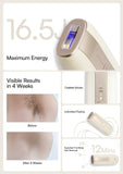 INIA Laser Hair Removal Device for Women and Men, INIA Fond Hair Remover with Long-Lasting in Hair Reduction for Body&Face, Safe at-home Results for Armpits, Bikini and Legs