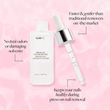 Glamnetic Press On Nail Remover | Odorless, No Acetone, Gentle Press-On Nail Remover Serum for Fake Nails | 30 ml/1.01 fl. oz.