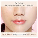 Skin Tone Adjusting CC Cream SPF 50, 2022 New Cosmetics CC Cream, Colour Correcting Self Adjusting for Mature Skin (Natural Color)