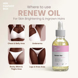 Her Fantasy Box | Renew Her - Natural Rejuvenating Oil for Dark Spots and Ingrown Hair