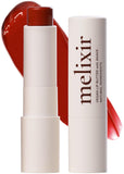 Melixir Vegane Lippenbutter #03 Red Velvet(getönt) (+8 weitere Farben) 3.9 g, bienenfrei, ohne Petrolatum, tief nährender veganer Lippenbalsam auf pflanzlicher Basis