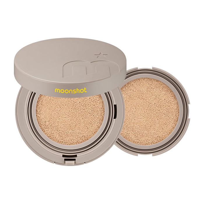 MOONSHOT KOREA Conscious Fit Cushion Foundation 23N Cosmic Beige + (refill) SET (Cosmic Beige, 23N)