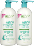 Alba Botanica Very Emollient Body Lotion - Original - 32 Ounce (Pack of 2)