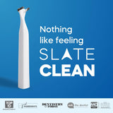 Slate Electric Flosser | Gum Stimulator, Tongue Scraper/Cleaner, Reusable Flossing Tool | Power Flosser for Adults & Kids, Water Flosser Alternative