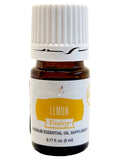 Young Living Vitality Lemon Essential Oil 5ml - 100% Pure, Zesty and Refreshing Citrus Flavor for Culinary Delights - Zest Up Your Dishes and Beverages - Brighten Your Recipes with Freshness