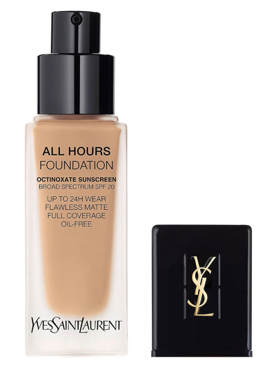 YSL All Hours Foundation W/ SPF20 Matte (0.84oz / 25ml) BD 55 Warm Toffee, NEW