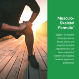 4Life MusculoSkeletal Formula - Dietary Supplement Supports Muscle, Bone, and Joint Health - Supplement Formula with Turmeric, Saw Palmetto, Gotu Kola, and Ginger - 60 Capsules