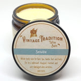 Vintage Tradition Beef Tallow All Purpose Balm – Healing, Hydrating Luxurious Skin Care Salve Replaces Body Lotion, Hand Cream, More – Essential Oil, Olive Oil, and Grass-Fed Tallow, 2 fl. oz.