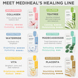 Mediheal Official [Korea's No 1 Sheet Mask] - Tea Tree Essential Blemish Control Mask JUMBO Pack | 30 Masks, 3 x 10 Packs Skin Soothing & Sebum Control Mask Pack for Sensitive Oily Skin