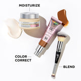 IT Cosmetics Your Skin But Better CC+ Cream Illumination, Light (W) - Color Correcting Cream, Full-Coverage Foundation, Hydrating Serum & SPF 50+ Sunscreen - Radiant Finish - 1.08 fl oz