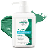 Keracolor Clenditioner EMERALD Hair Dye - Semi Permanent Hair Color Depositing Conditioner, Cruelty-free, 12 Fl. Oz.