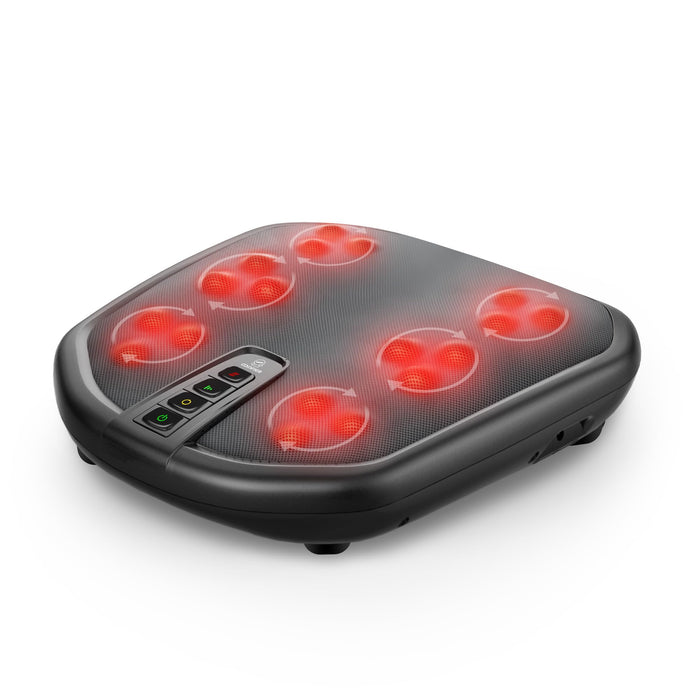 COMFIER Foot Massager with Heat, Shiatsu Feet Massager for Pain Relief, Plantar Fasciitist, Heated Kneading Foot Warmer with Washable Cover,Electric Foot Massager Gifts for Women Men Mum Dad