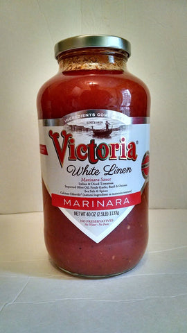 NEW! 40 oz. White Linen Marinara Sauce