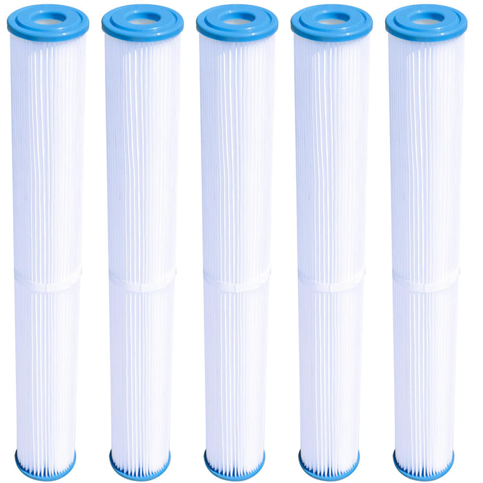 SWIMLINE HYDROTOOLS 5-Pack Above-Ground Pool Cartridge Filter Replacement, 8 Sq Ft Element