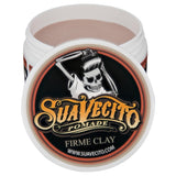 Suavecito Pomade Firme Clay 5 oz, 1 Pack - Strong Hold Hair Clay For Men - Low Shine Matte Hair Clay Pomade For Natural Texture Hairstyles