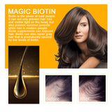 Biotin Premium Hair Growth Serum, Biotin Thickening Herbal Serum, Anti Hair Loss Nourish Dry Damaged Hair Repair,Biotin Herbal Serum for Thicker Longer & Stronger Hair,30ML (2pcs)