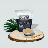 LEILO Kava Powder | Traditional Noble Waka Kava from Fiji | All Natural Kava Root to Reduce Stress and Promote Relaxation (1lb | 30 Servings)