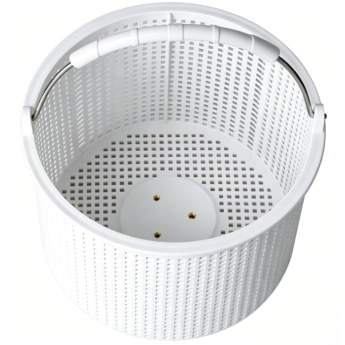 Inground Pool Skimmer Basket for Hayward Skimmer Basket&Pool Filter Baskets SP1082CA Series, Aladdin B-152, Built-in Brass Weight - Anti-Floating Filter Baskets, 316 Stainless Steel Handle Rubber Grip