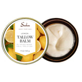 SULU ORGANICS Natural Whipped Tallow Balm for Face and Body, Natural Moisturizer made with Grassfed Beef Tallow- 4 oz/113 g (Vanilla)