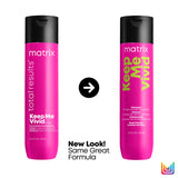 Matrix Keep Me Vivid Shampoo | Prolongs Color Vibrancy & Enhances Shine | Sulfate-Free | For Color Treated Hair | Gently Cleanses Hair | Salon Shampoo | Packaging May Vary | 10 Fl. Oz.