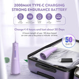 Water Flosser with 300mL/10.1oz Tank 4 Modes 6 Jet Tips,Dental Oral Irrigator for Home and Travel for Oral Care,USB Rechargeable Cordless Water Dental Picks for Teeth Cleaning,IPX7 Waterproof