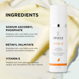 IMAGE Skincare, VITAL C Hydrating Facial Cleanser, Gentle Face Wash with Vitamin C, E and A, 6 fl oz