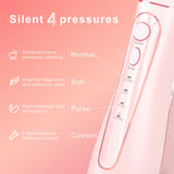 Oralfree Water Dental flosser Teeth Picks - Braces Cordless Oral Irrigator Portable Rechargeable Travel Irrigation Cleaner IPX7 Waterproof Electric Professional Flossing Teeth Cleaning for Home