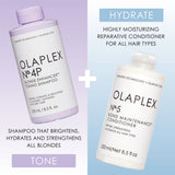 Olaplex No. 4P Blonde Enhancing Toning Shampoo, 8.5 Fl Oz